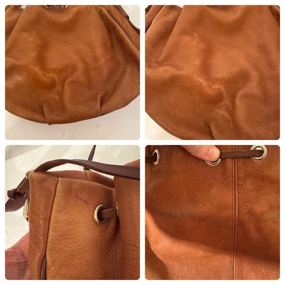 Manolo Blahnik Brown Leather Hobo Bag - Picture 16 of 16